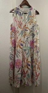 Marc Cain florales Kleid mit Stufenvolants - N3 (38-40), NP 349€ - Bild 1 von 12