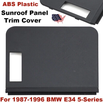 For 1987-1996 BMW E34 5-Series Sunroof Panel Trim Cover 528i 525i 540i 535i M5 Foto 1 de 4