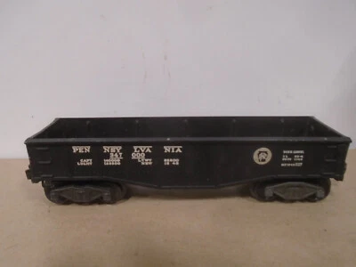 1946-7 VINTAGE LIONEL #2452X O GAUGE PENNSYLVANIA GONDOLA EXCELLENT CONDITION - Image 1 of 4