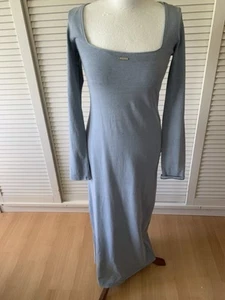 Tolles Maxikleid, Blau, Mit Schlitz, Figurbetonend, Gr.M BDG Urban Outfitters - Bild 1 von 11