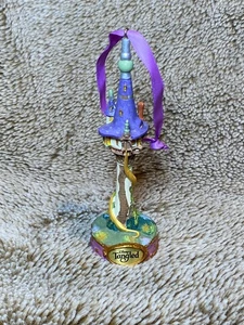 Disney Store Tangled Rapunzels Turm Schloss Skizzenbuch Ornament RAR - Bild 1 von 12