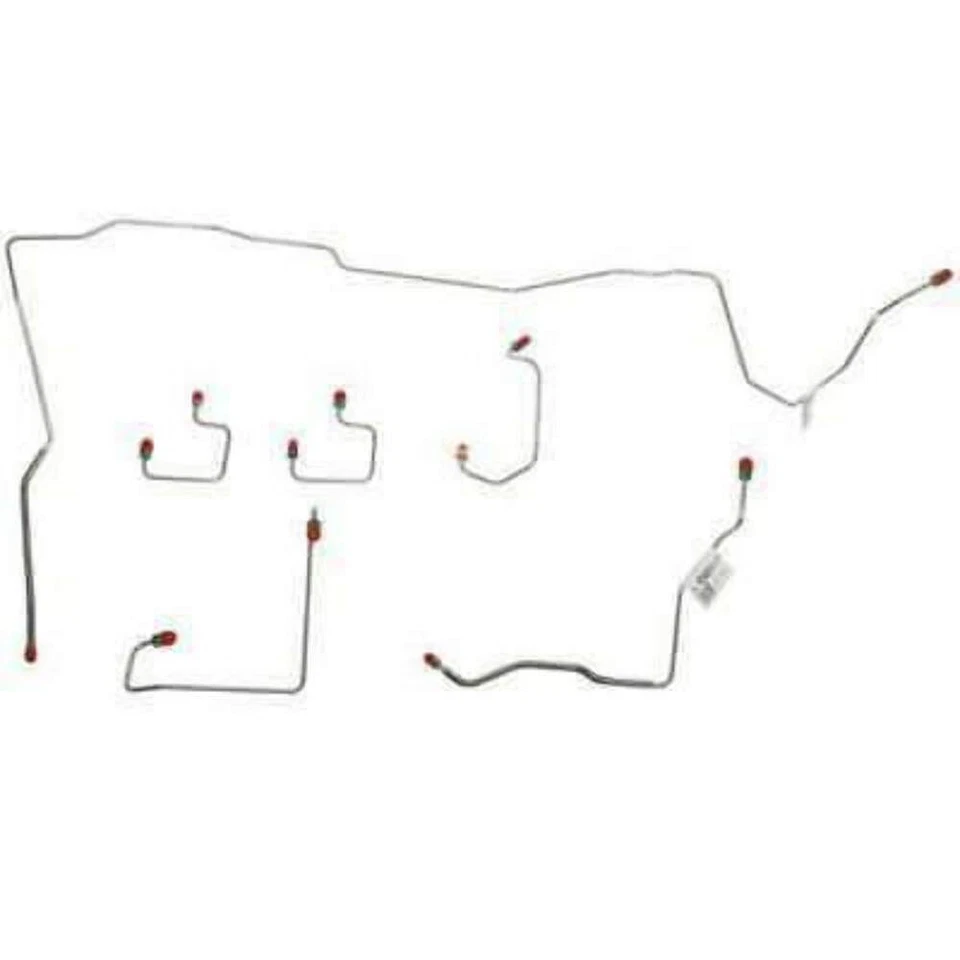 For Jeep Grand Cherokee 1995-1996 Front Brake Line Kit DiscBrakes-WKT9551SS-CPP Foto 1 de 1