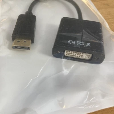DisplayPort  DP Male to DVI  Female Adapter Cable Converter for Mac - Image 1 of 2