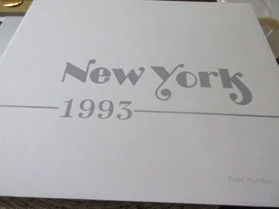 1993 Estampa de selo de pato do estado de Nova York mais selo NH na pasta original - Imagem 1 de 3