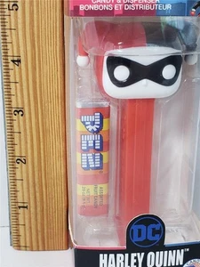 Brandneu DC Comics Harley Quinn Pop Pez Süßigkeitenspender Spielzeug Neu im Karton 2019 versiegelt - Bild 1 von 4