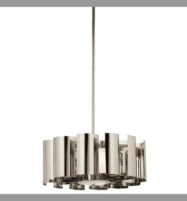 Colgante/lámpara de araña Kichler de metal níquel pulido Foto 1 de 4