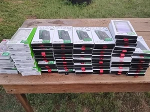 📱 🇺🇸🎯 Wholesale Lot of 80 Mixed Cell phone cases for Android and iPhone Gold - Photo 1 sur 8