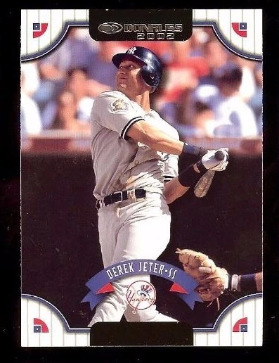 2002 Donruss #3 Derek Jeter  (K) - Image 1 of 1