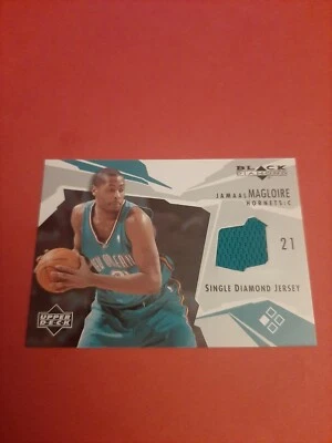  2003-04 Upper Deck Black Diamond Single Diamond Jersey Jamaal Magloire #BD-JM  - Image 1 of 2