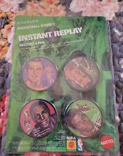 1971 Mattel Instant Replay Basketball Records 4 Pak New John Havlicek Jerry West