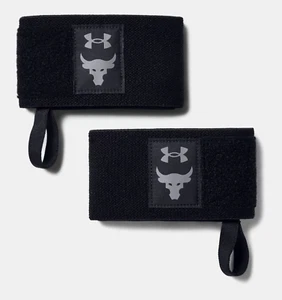 Correas de muñeca UA Project Rock unisex OSFA negro acero bajo armadura iluminación con pesas - Imagen 1 de 6