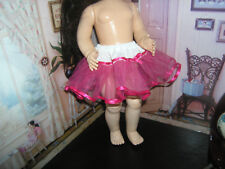 Hot Pink Net Petticoat  22-23" Doll clothes fits Ideal Saucy Walker or Pedigree