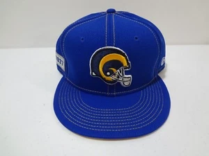 NFL 100TH Los Angeles Rams LOGO Snapback Cap Hat New Era 9FIFTY NEW NWOT Jersey - Picture 1 of 5