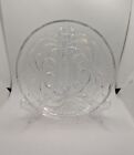 Aderia Glass Plate Round Clear 8in