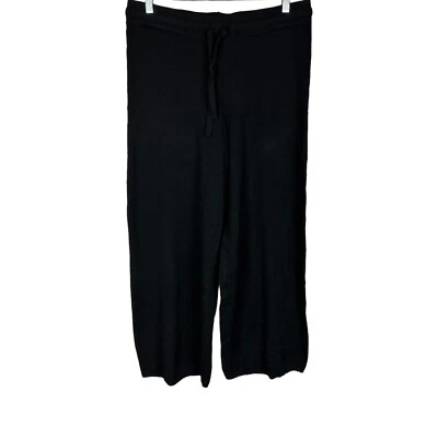 Pantalones de viaje Peace Love World para mujer regulares Pure Love negros lisos talla pequeña Foto 1 de 2