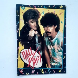 Daryl Hall & John Oates Concert Tour Program Book Big Bam Boom 1985 Music Fiero - Imagen 1 de 16