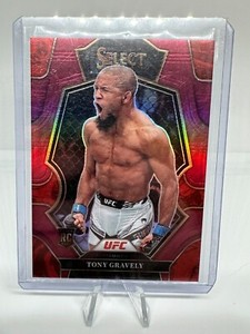 2023 Select UFC Tony Gravely Premier Level Maroon Prizm Rookie RC #147/149