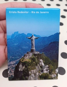 Collectable Cristo Redentor, Rio de Janeiro Magnet - Picture 1 of 4