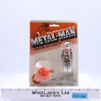 Major Mercury Metal Man Diecast 1977 Zee Toys Vintage Action Figure NEW SEALED - Image 1 of 2