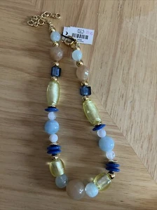 Talbots Semi Precious Statement Necklace NWT - Bild 1 von 7