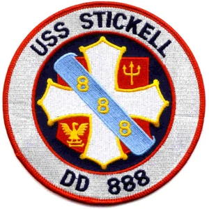 DD-888 USS Stickell Patch - Bild 1 von 6