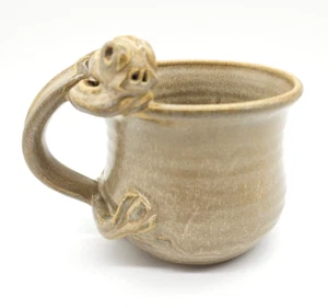 Gecko Mug Bridges Street Pottery Signed Scott Haines NC 14 oz 4"H - Picture 1 of 9