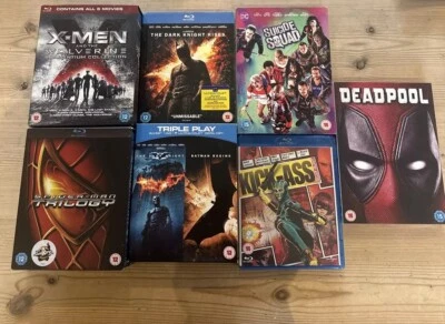 Spider-Man Trilogy Blu-ray and DVD Bundle with Topher Grace and Sam Raimi - Image 1 of 4