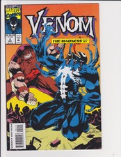 Venom: The Madness #2 and #3, High Grade! 1st Appearance of Paranoia!