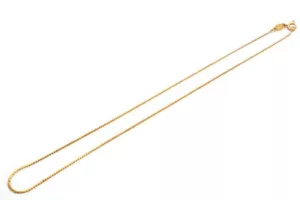 Unoaerre 14k Yellow Gold Serpentine Necklace 15" - Afbeelding 1 van 7