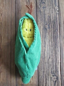 Vintage Mary Meyer Food For Thought Corn On The Cob Plush 1994 Vegetable Toy - Picture 1 of 9