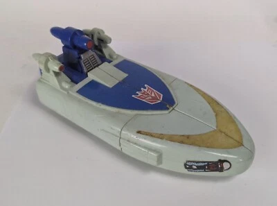 Vintage 1986 Hasbro Transformers Scourge Sweep Action Figure & Missile - Image 1 of 4