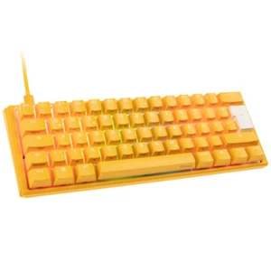 Ducky One 3 Yellow Mini Gaming Tastatur, RGB LED - MX-Black - Bild 1 von 4