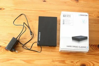Freecom Classic II Externe USB-Festplatte 1,5 TB Schwarz - Bild 1 von 4