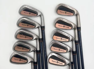 TaylorMade FIRESOLE TITANIUM TUNGSTEN Iron Set 10pcs 3-Pw,Aw,Sw R BUBBLE PLUS - Picture 1 of 16