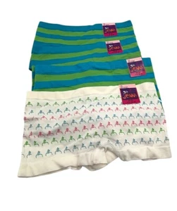 So Jenni Niñas Niño Pantalones Cortos Ropa Interior, Paquete de 4, Talla 10 - Imagen 1 de 7