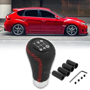 Shift Knob 5 Speed Manual Stick Handle Gear Shifter For Subaru Impreza WRX STI  - Picture 1 of 15