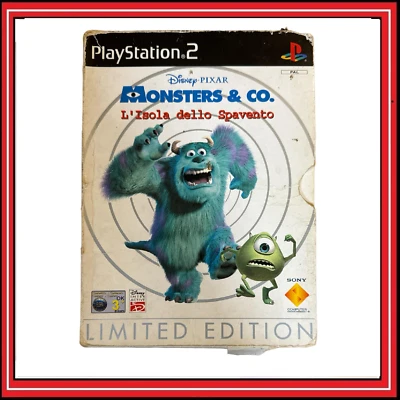 Disney Pixar Monsters & Co L'isola Dello Spavento per PS2 Playstation 2 LIMITED - Immagine 1 di 3