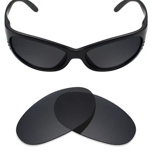 Lentes de repuesto hdhut para gafas de sol Costa Del Mar Fathom negras polarizadas - Imagen 1 de 7