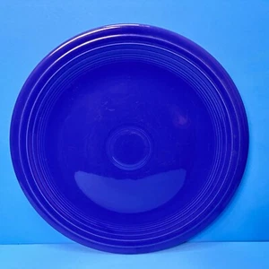 Vintage Fiesta, 14" Chop Plate (Round Platter), Cobalt Blue - FIESTAWARE - Picture 1 of 3