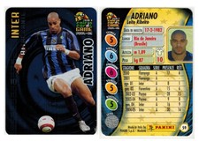 Calcio Cards Game 2005-06 Adriano Inter Card no. 59 Panini
