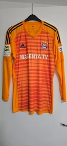 FC Bayern München Spielertrikot "Matchworn" Bundesliga Magenta TV Manuel Neuer - Bild 1 von 3