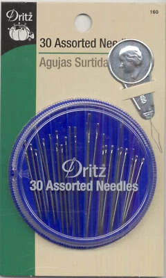 Prym Dritz Assorted Hand Needles with Threader in Dispenser 30ct - Image 1 of 3