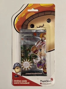 2007 MapleStory Trading Card Game (1) 9 Cards Booster Pack , Sealed NIP - Picture 1 of 2