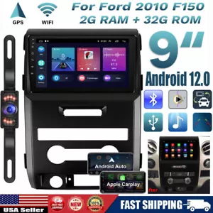 Radio GPS ANDROID 9" 12 carros FM NAVEGACIÓN CARPLAY PARA FORD F150 F-150 2009-2014 - Imagen 1 de 18