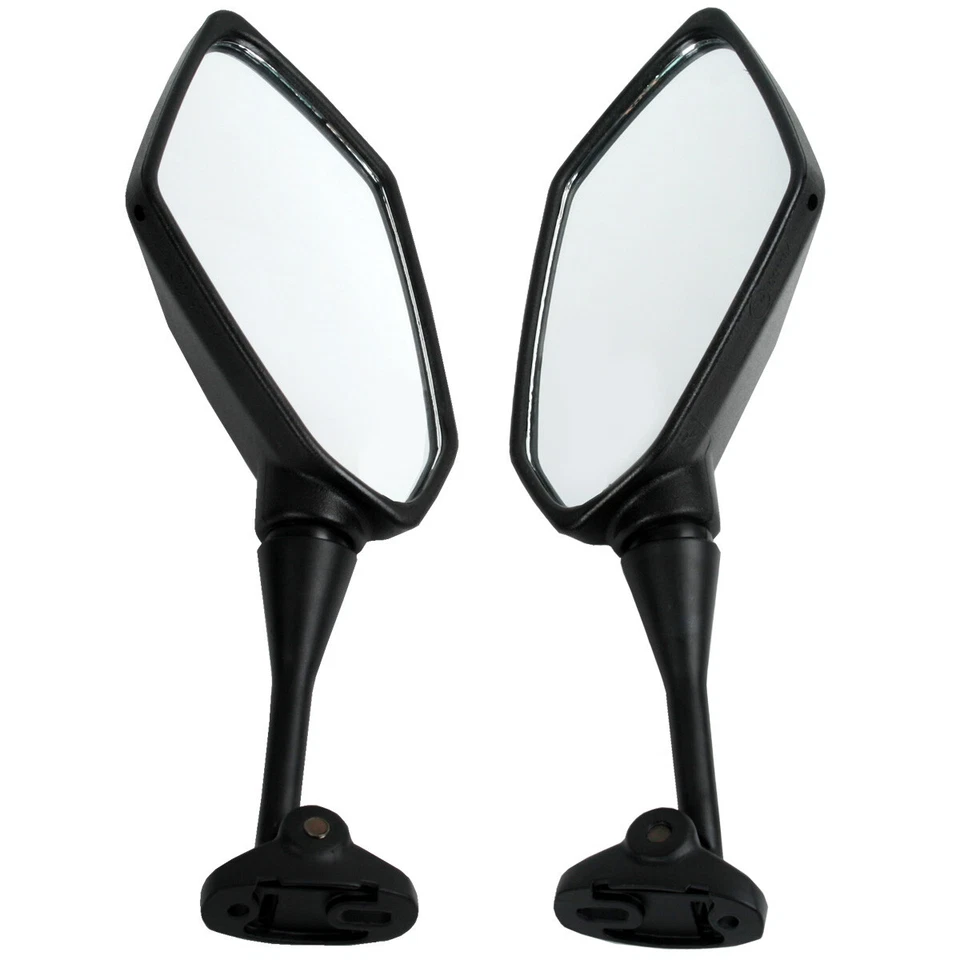 Black Left Right Side Rear View Mirrors For HYOSUNG GT125R GT250R GT650R GT650S - Image 1 of 4
