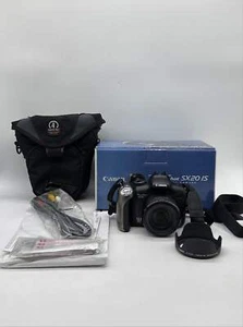 Canon PowerShot SX20 IS 12.1MP 20x Zoom Digital - Picture 1 of 20