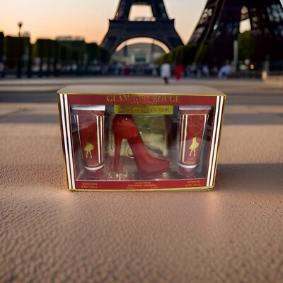 FRAGANCIA ALTA COSTURA GLAM NIÑA ROUGE PARA MUJER 3 Piezas Set de Regalo Foto 1 de 4
