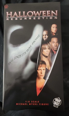 Halloween Resurrection Michael Myers Action Figure Trick Or Treat Studios New Cover
