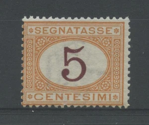 REGNO 1870 TASSE C.5 OCRA 2 ** CERT. - Picture 1 of 1