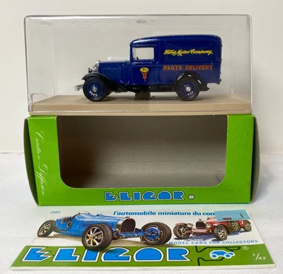 Eligor Ford V8 Camionnette 1934 Ford Service Diecast Car 1:43 Diecast #1070 Nuevo Foto 1 de 4